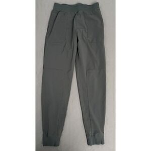 Alo Co-Op Pants Mens Medium Gray Athletic Training Lounge Stretch Yoga Jogger